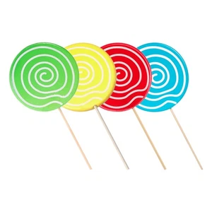  4 Stück gefälschte Lollipop-Modelle, Party-Lollipop-Ornament, - Bild 1 von 12