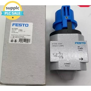 US FREE TAX New FESTO HE-D-MIDI 170682 On-Off Valve 16 bar 240 psi 1.6 MPa - Picture 1 of 10