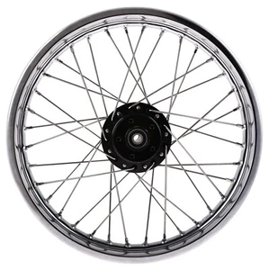 Speichenrad 1,60x16 Alu Felge Speichen Chrom Scheibenbremse für Simson S51 S53 - Bild 1 von 4