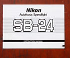 Nikon Speedlight SB-24 ANLEITUNGSBUCH/213630