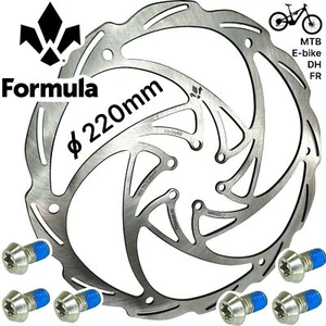 Formula Monolitic rower górski ebike DH FR Cura tarcza hamulcowa 6-otworowa DISC 220mm - Zdjęcie 1 z 5
