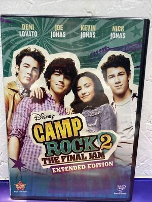 Camp Rock 2: The Final Jam Extended Edition DVD Disney Demi Lovato Nick jonas Foto 1 de 4