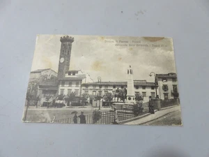 CP CARTOLINA EPOCA FIESOLE Firenze Piazza Mino viaggiata 1919 - Imagen 1 de 5