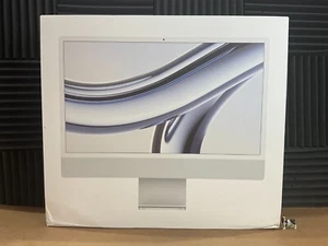 Apple iMac M3 16GB 512GB 8core 24 Silver 2023 Z19500023 ✅❤️✅ NEW! SEALED! - Afbeelding 1 van 4