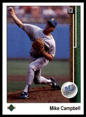 1989 Upper Deck Mike Campbell Baseball Cards #337 - Image 1 of 2