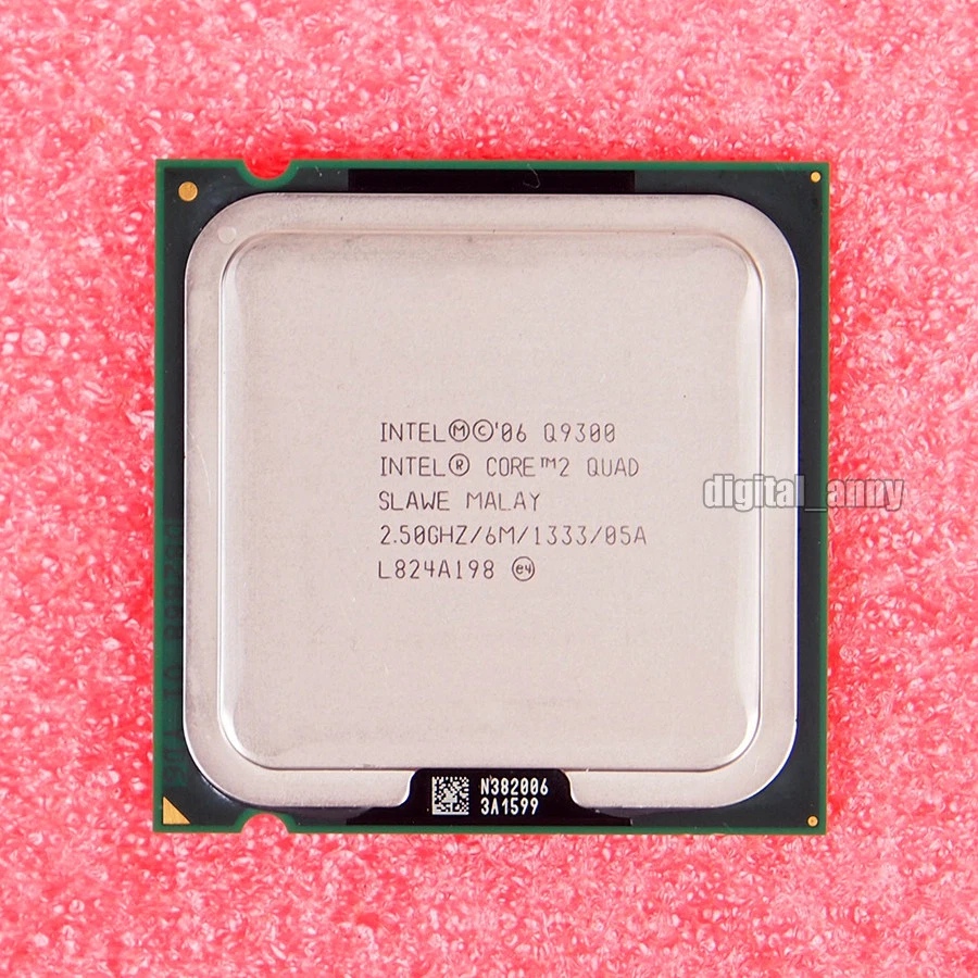Intel Core 2 Quad Q9300 2.5 GHz Quad-Core CPU Processor SLAWE LGA 775 - Image 1 of 1