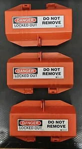 Brady Plug Lockout 65675 Lot Of 3 - Picture 1 of 6
