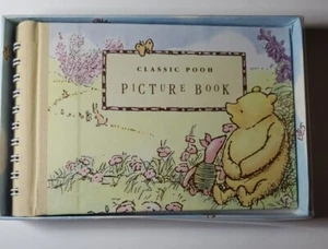 Classic Winnie the Pooh Brag Book Snapshot Photo Picture Album Box Disney 20 90s - Picture 1 of 3