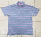 Mens Boden Blue And Pink Polo Soze Large 50" Chest