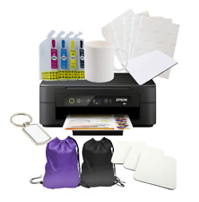 Sublimation Printer Bundle Epson All-in-1  with ARC Chips Cartridges.
