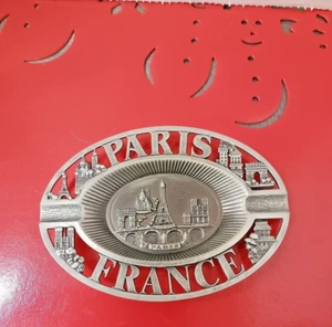 Paris France Astray Metal Art With Iconic Monuments Engraved - Picture 1 of 2