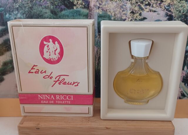 VTG Eau De Fleurs Perfume by Nina Ricci MINI 6ml EDT Lalique