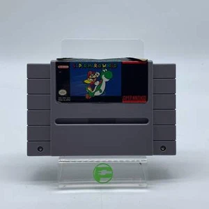 Super Mario World (Super Nintendo SNES, 1991) Cartridge Only - Picture 1 of 4