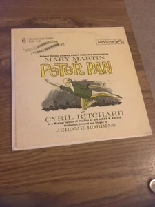 Peter Pan 6 Enchanting Tunes Orig Cast 7" EP1962 RCA Victor PR-136 - Imagen 1 de 5