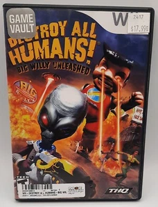 Wii Game , Destroy All Humans , Big Willy Unleashed - Bild 1 von 3