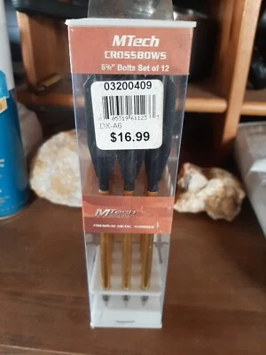 MTECH USA DX-A6 ALUMINUM ARROW 6.25" OVERALL New 12 Pack - Image 1 of 3