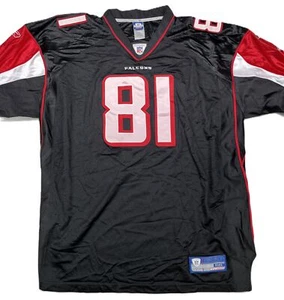 Camiseta negra vintage Reebok NFL Atlanta Falcons #81 Peerless Price talla 56 - Imagen 1 de 9