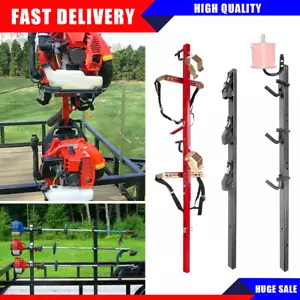 3 Place Weedeater Rack & 2 Place Backpack Blower Rack for Open Trailer NEW - Picture 1 of 15