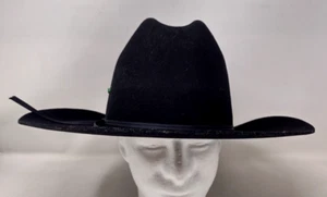 Bailey Stampede Cowboy Hat WPL 5923 Size 7 1/2 Canyon Black Made in USA - Picture 1 of 10