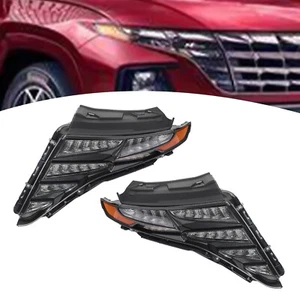 FOR 2022-2023 HYUNDAI TUCSON LED DAYTIME RUNNING LIGHT DRL HEADLIGHTS LEFT+RIGHT - Picture 1 of 12