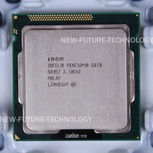 Procesador Intel Pentium G870 (CM8062307260115) SR057 CPU 5 GT/s 3,1 GHz LGA 1155 - Imagen 1 de 1