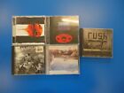 Five RUSH CDs Wholesale Lots (2112 Vaper Presto Grace Bones)