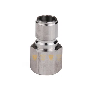 Cerveza casera de acero inoxidable macho desconexión rápida 1/2 BSP hilo hembra - Imagen 1 de 3