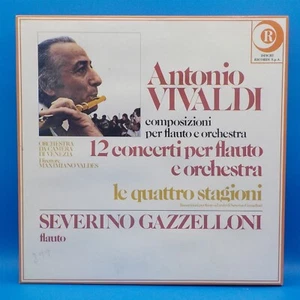 Severino Gazzelloni 3xLP Box Set VIVALDI 12 Concerti Flauto (Flute) EX++ BS2 - Picture 1 of 7