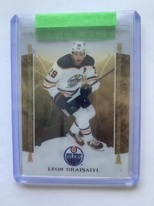 Leon Draisaitl 2022-23 UD Artifacts Plexi Clear Cut #132 Edmonton Oilers - Picture 1 of 2
