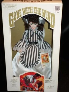 1989 Gone With the Wind World Doll SCARLETT O'HARA LE Black & White Gown 71163 - Picture 1 of 9