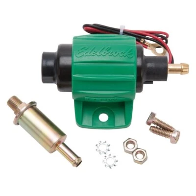 Edelbrock Universal Diesel 12V Micro Electric Fuel Pump 38 GPH / 144 LPH 17302 - Image 1 of 4