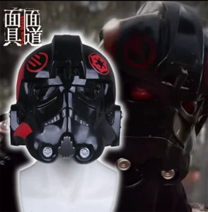 Star Wars: Battle Front II Inferno Squad Helmet PVC Full Face Mask Cosplay Prop - Picture 1 of 11