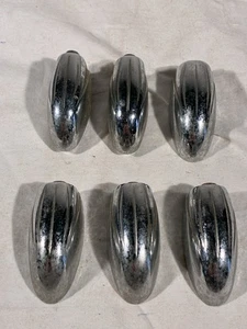 6 Gretsch 60s Vintage Round Badge Era Tom Drum Floor Tom Lugs No Screws - Picture 1 of 6