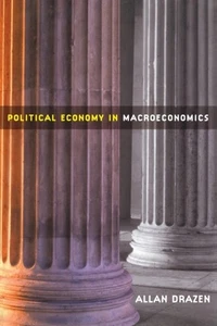 Political Economy in Macroeconomics by Allan Drazen 9780691092577 NEW Paperback - Picture 1 of 1