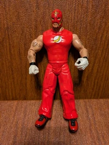 🔥 Jakks Pacific 2003 WWE Rey Mysterio Vintage 7" THE FLASH Rara Wrestling🔥 - Foto 1 di 9