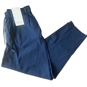 New With Tag Lululemon Stretch High Rise 7/8 Pant Navy Blue Size 12 LW5EPCS TRNV - Picture 1 of 8