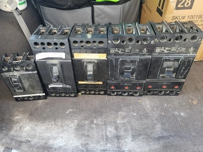 Huge Circuit Breaker Investment Lot Of 150+ Amp 3 Pole Breakers.  ITE, SIEMENS + - Image 1 of 4