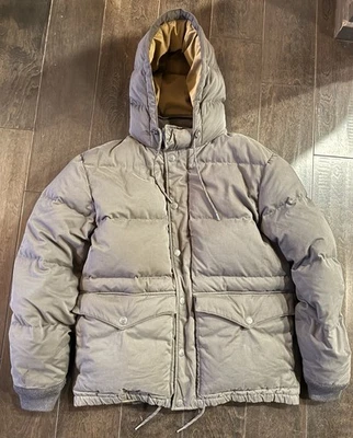 Faherty Men’s Expedition Down Parka Faded Black Size M - Image 1 of 4