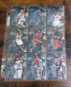 1996-97 Fleer Metal Edge Full Complete Insert Set of 10 with Kobe Bryant Rookie - Bild 1 von 4