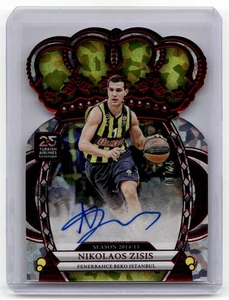 2024-25 Panini Crown Royale EuroLeague #CA-SIZ Nikolaos Zisis Autograph /25 - Picture 1 of 2