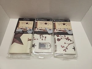 RoomMates Country Sterne und Beeren abziehen und kleben Wandtattoo 3er Set - Bild 1 von 5