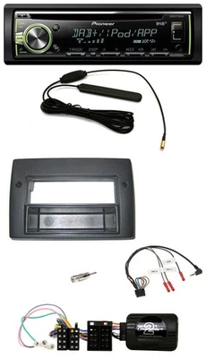 Pioneer MP3 USB CD DAB Lenkrad Autoradio für Fiat Stilo 2001-2007 Profi Ablage - Bild 1 von 4