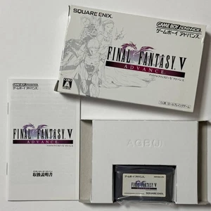 GBA Final Fantasy V Gameboy Advance FF5 Japanese w/ Box Manual - Picture 1 of 9