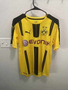 Borussia Dortmund 2015/16 Home Jersey - Mens Medium - Picture 1 of 7