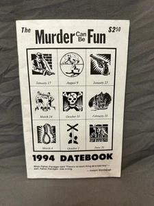 Murder Can Be Fun Fanzine 1994 Datebook Hardcore Punk John Marr San Francisco CA - Bild 1 von 3