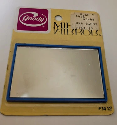 Monedero de colección raro 1984 o espejo tamaño bolsillo #1412 nuevo stock antiguo sellado Foto 1 de 4