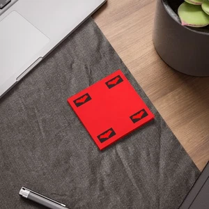 Batman Red Post-It Note Pad, Sticky Notes, Office Supplies, School Stationery, - Picture 1 of 4