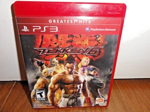 Tekken 6 (Sony PlayStation 3, 2009) PS3 Completo En Caja con Manual Grandes Éxitos - Imagen 1 de 10