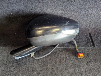 10-15 MK1 PEUGEOT 508 NS PASSENGER SIDE ELECTRIC WING MIRROR BLACK PEARL KTVD - Image 1 of 4