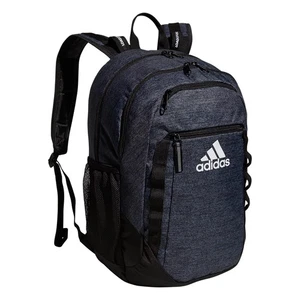 Sac à dos noir pour ordinateur portable Adidas avec sangles à ressorts et plusieurs poches - Photo 1/7